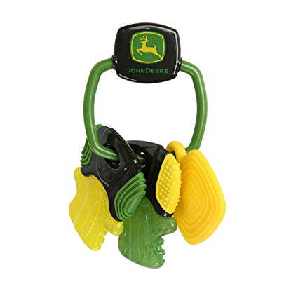John Deere Crank 'Er Up Teether Keys
