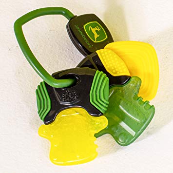 John Deere Crank 'Er Up Teether Keys
